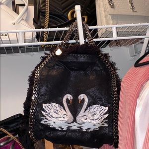 STELLA MCCARTNEY Swan Flabella Shoulder Bag